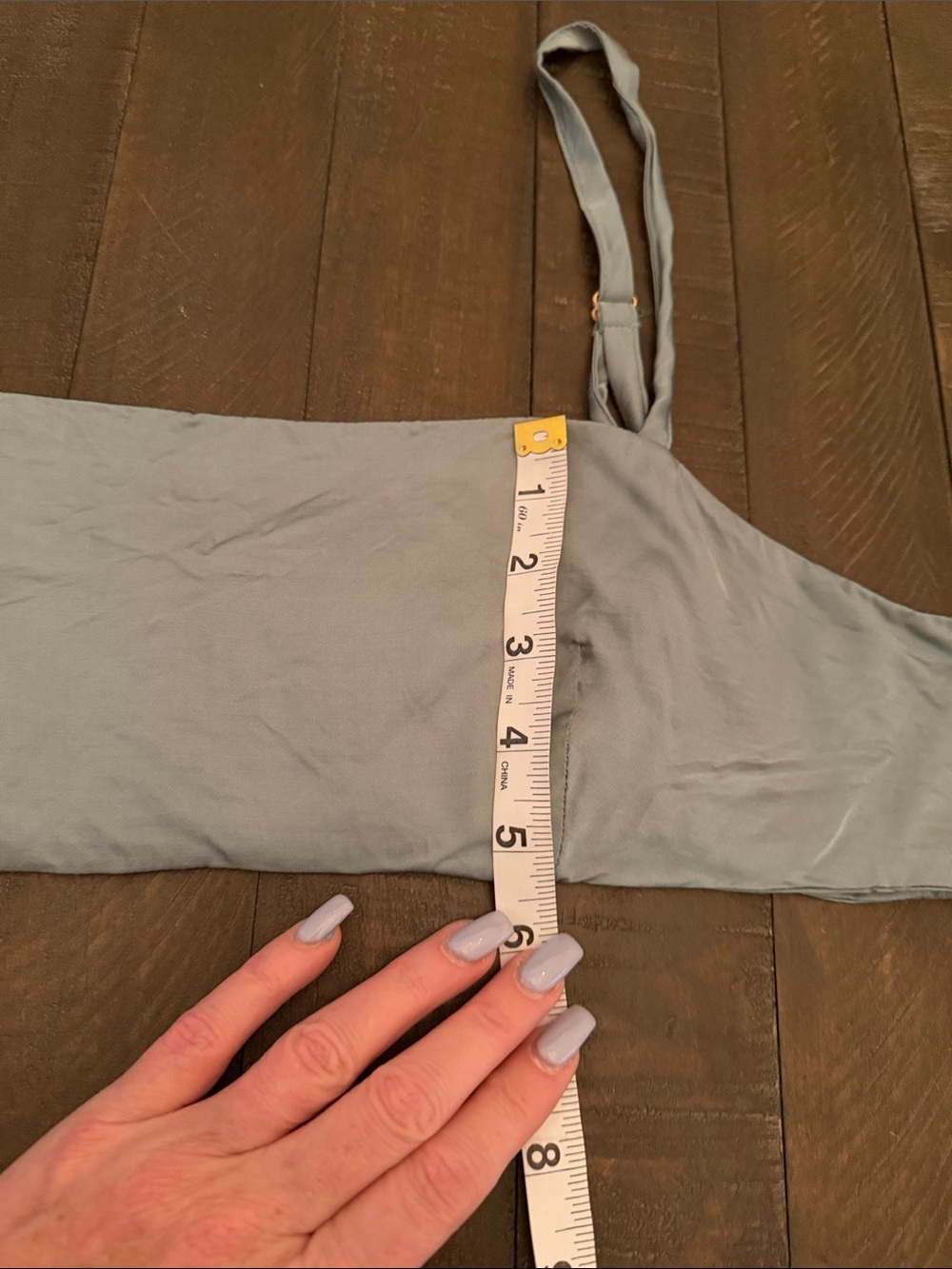 Anthropologie Sage Green Pleated Bralette - Picture 5 of 7